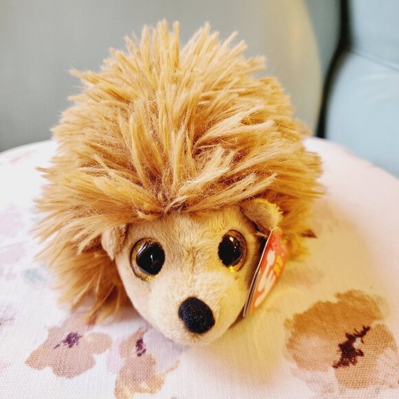 Ty Original Beanie Hedge Hog Herbert Plush Toy - Picture 5 of 7
